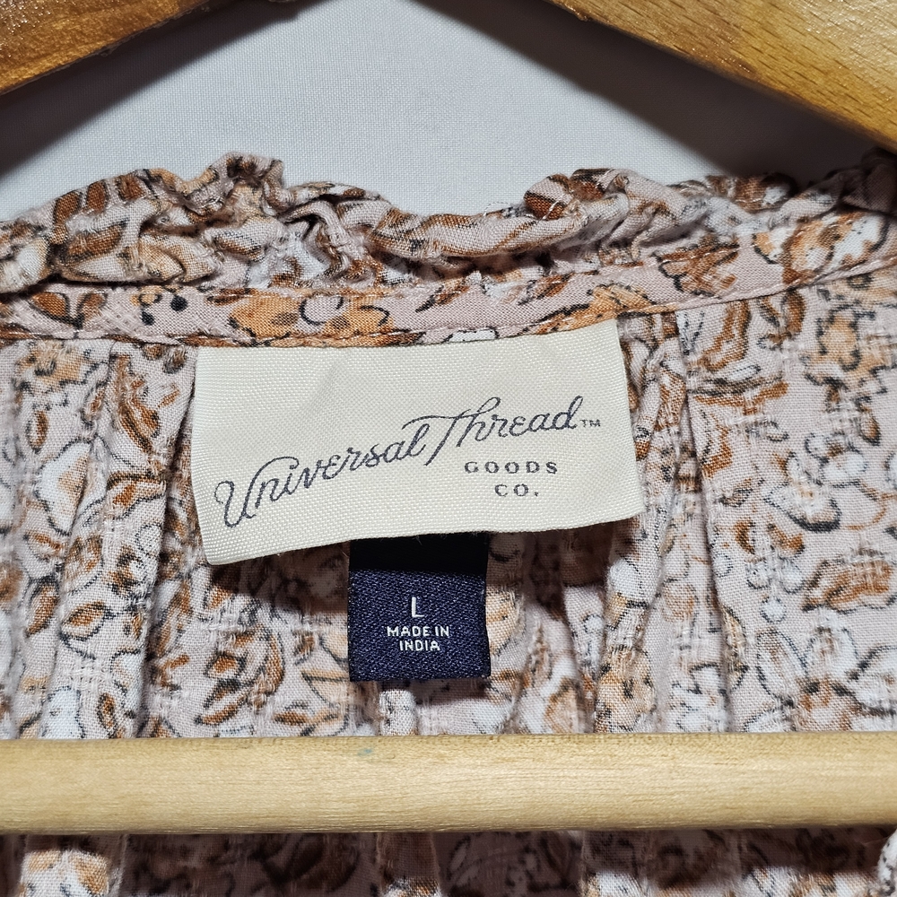 Universal Thread Multicolor Patterned Blouse - Picture 5 of 7